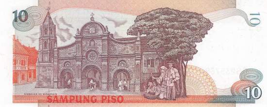 Philippinen 10 Piso 1985 p169b